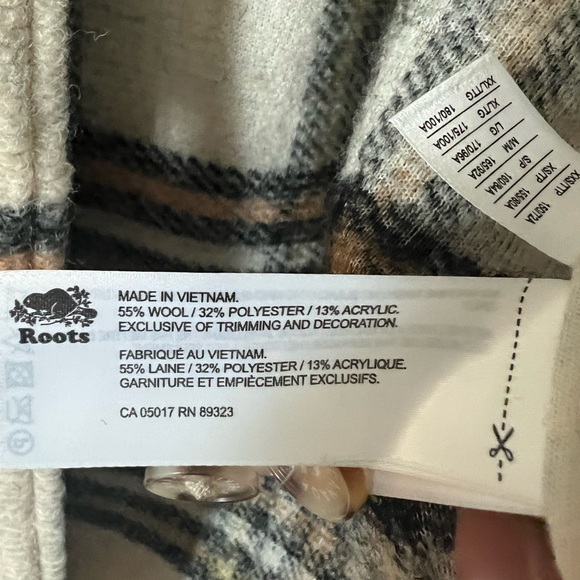 Roots Plaid Shacket - Picture 5 of 5